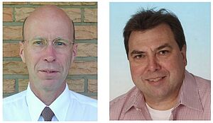 Managing Directors Dr.-Ing. Hermann Lentke and Dipl.-Ing. Matthias Paiska