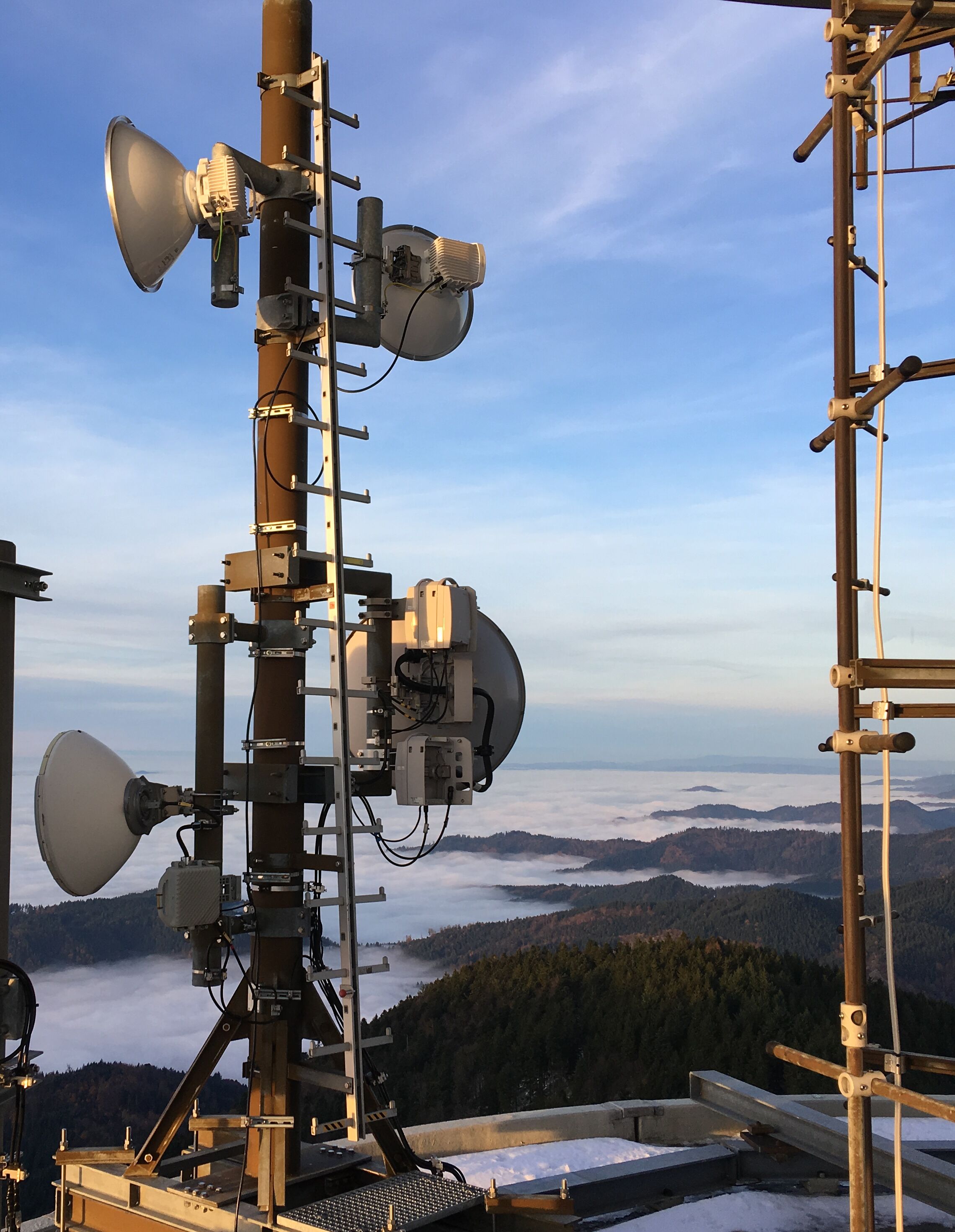 DFMG radio-link antennas