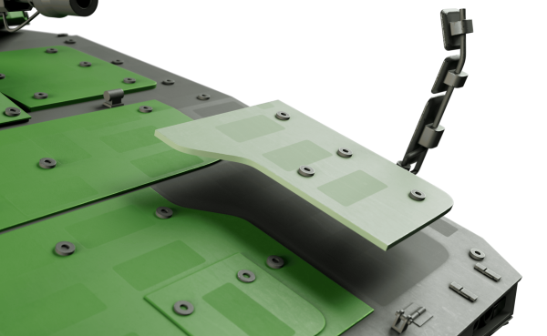 Ballistische Verbundplatte