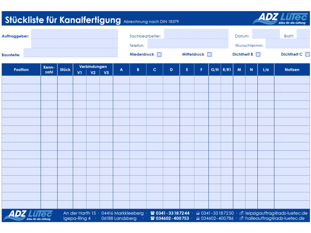 Fertigungsbereich ADZ LüTec