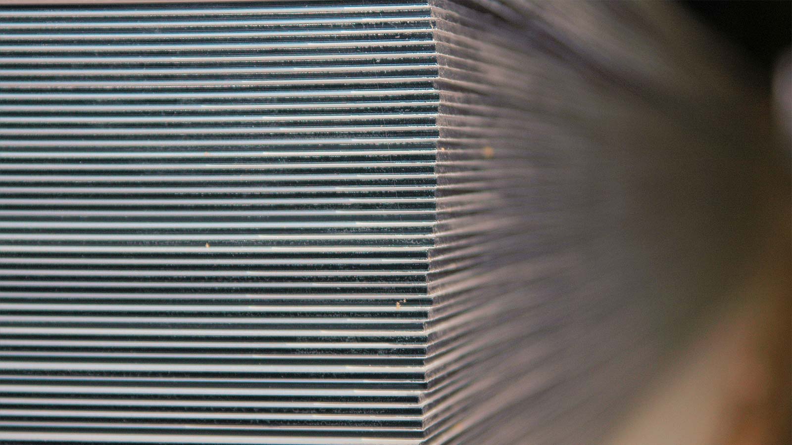 Lager mit Kunststoffplatten