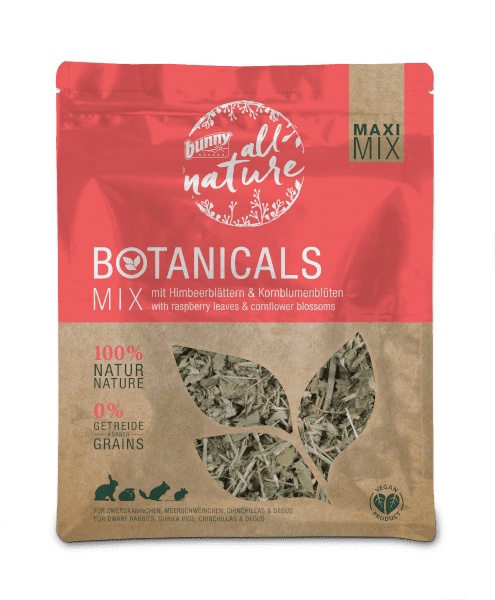 Botanicals MAXI MIX – Mix mit Himbeerblättern & Kornblumenblüten