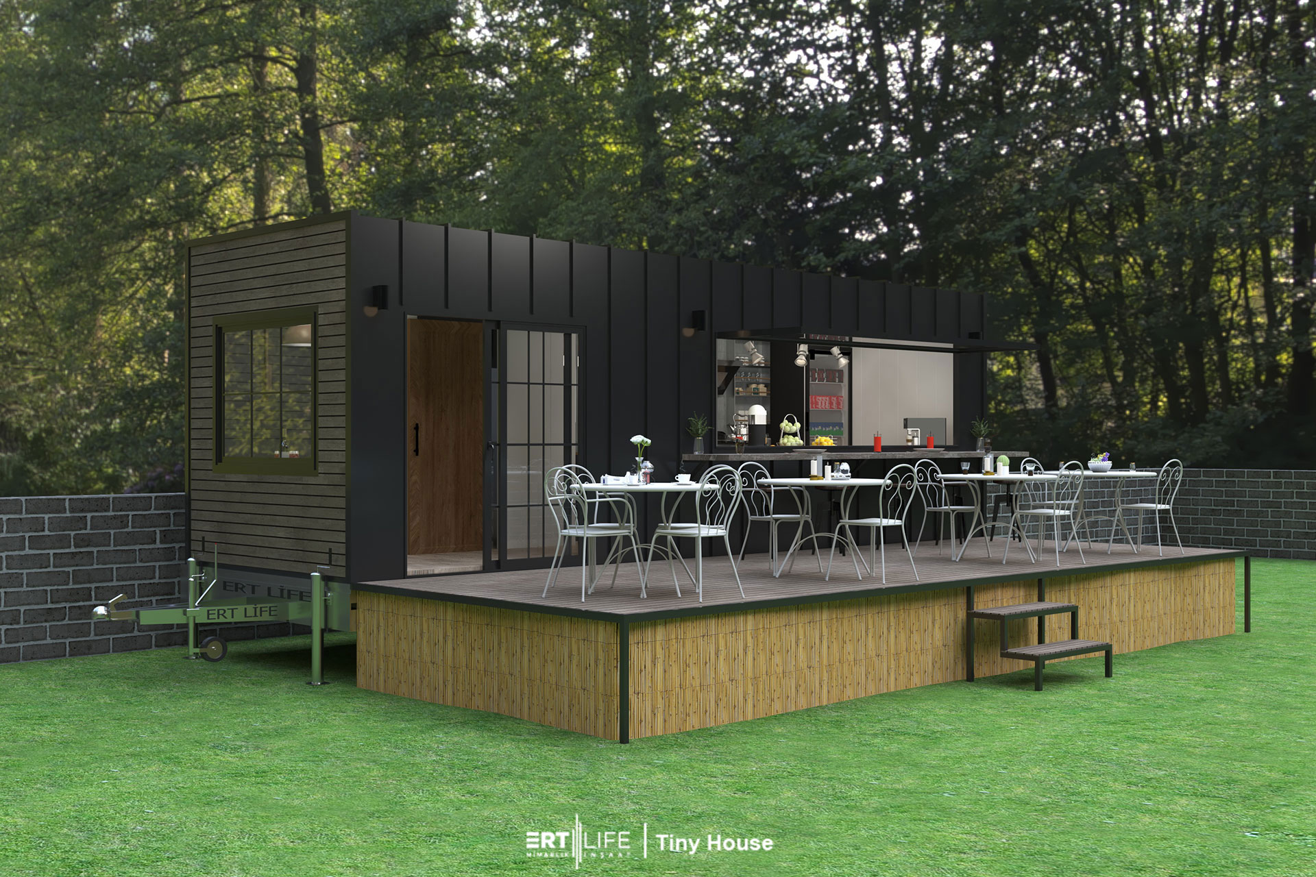 Coffee-Shop Tiny House