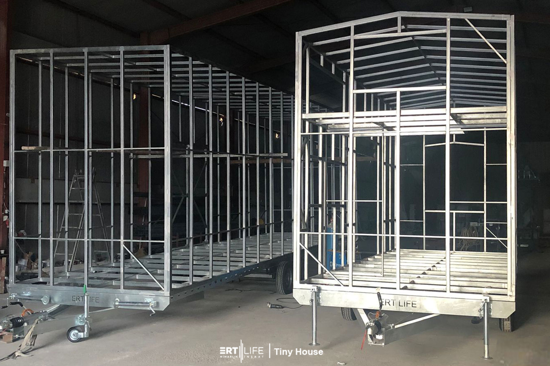 Tiny House auf Trailer-Römork-Chassis