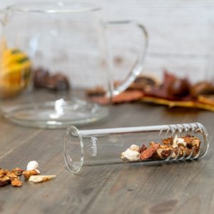 Teesieb aus Glas
