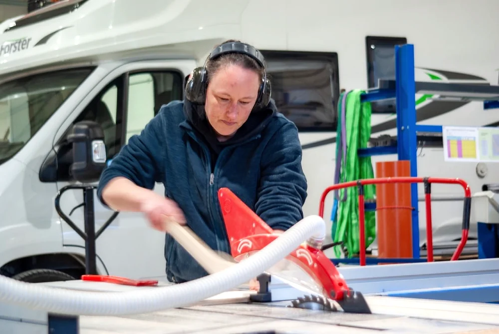 Werkstatt der XCE Overlanding Manufaktur
