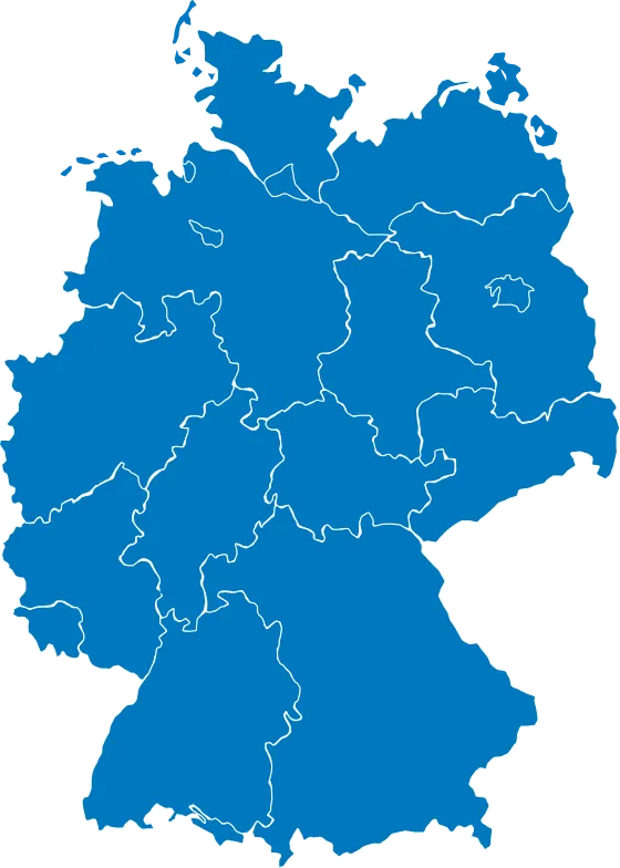 Location Map of Germany