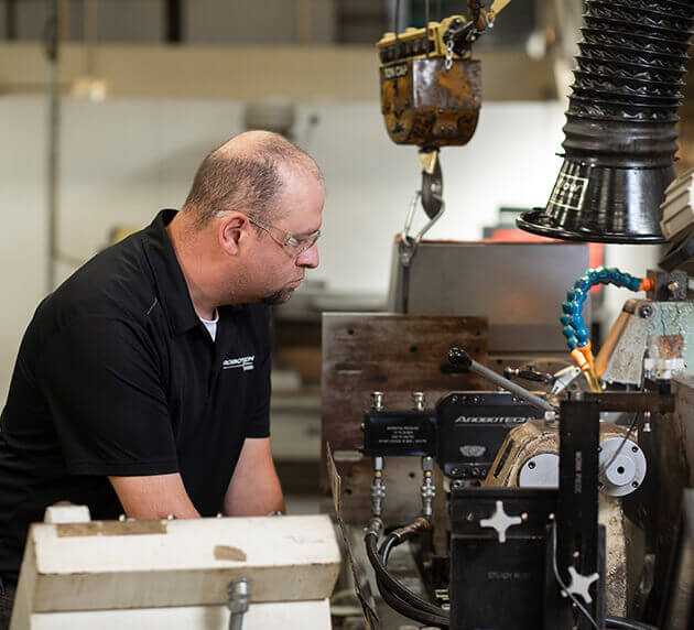 Grinding AUTO REST® im Einsatz