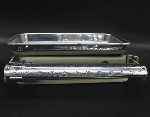 Krups Victoria mechanische Küchenwaage, 60er Jahre