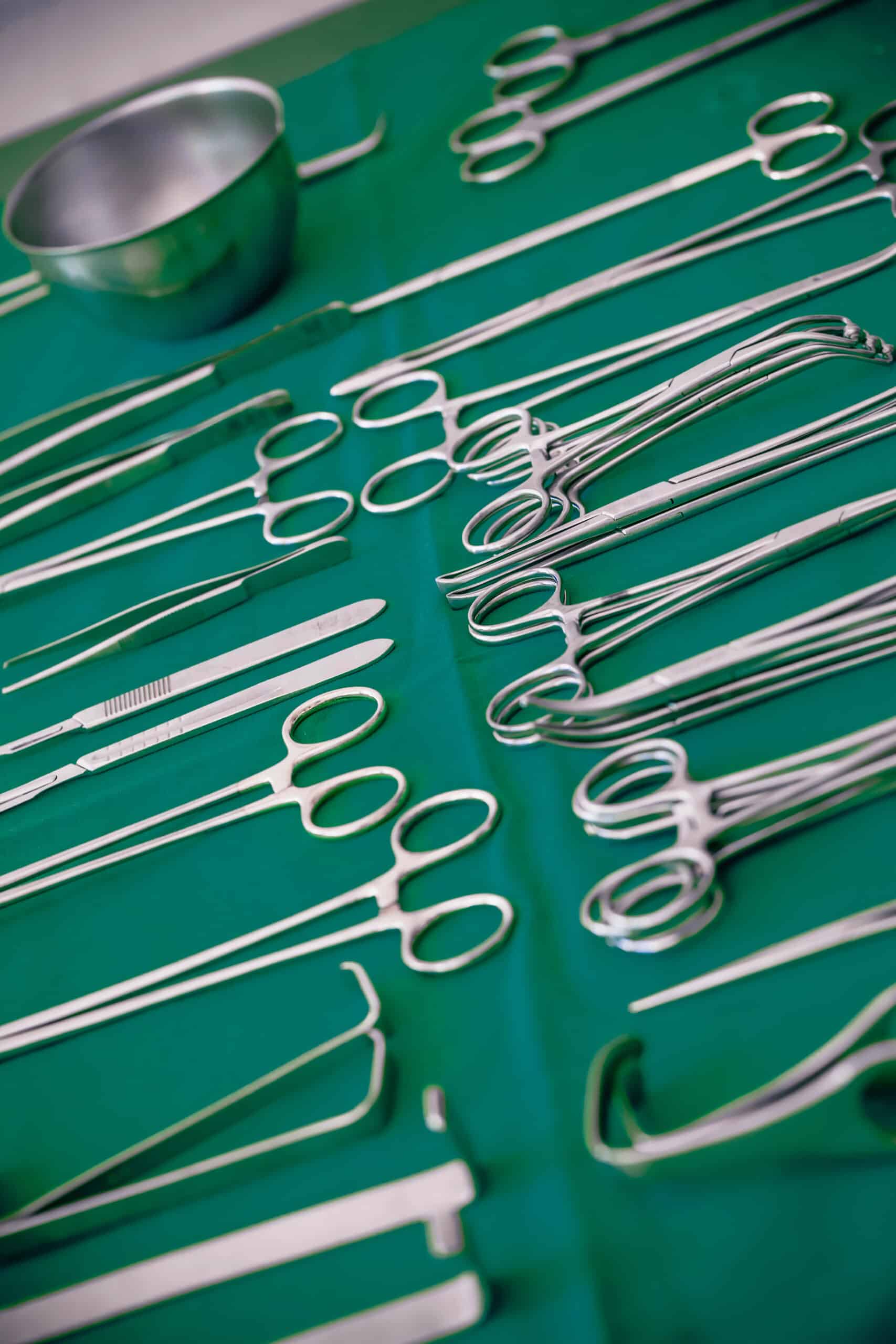 Sterilisation und Operationssaal