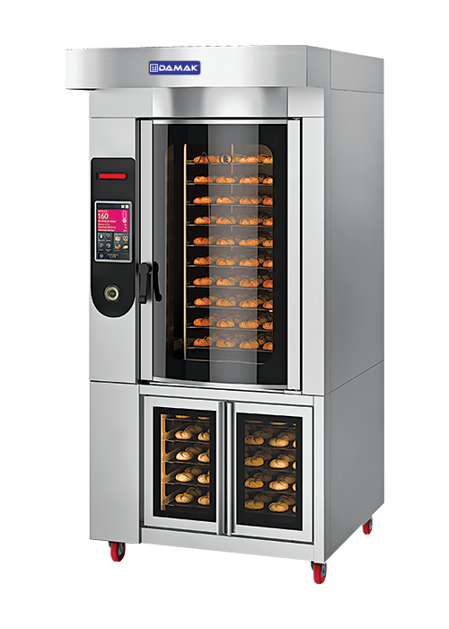 Rotierender Umluftofen