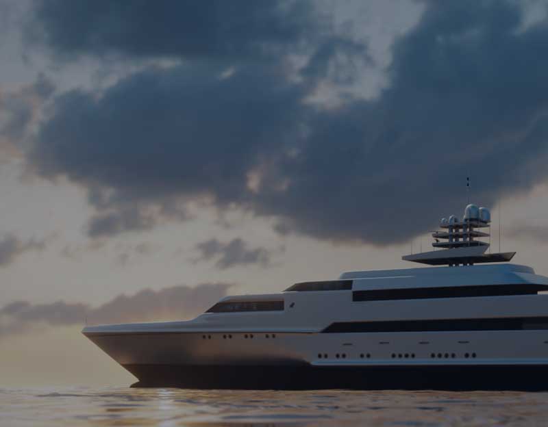 Yacht-Composite-Struktur