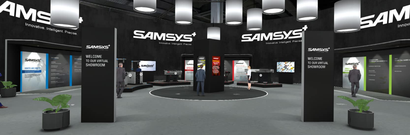 Virtueller Messestand