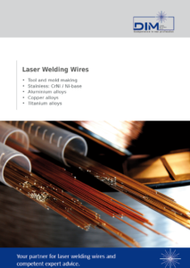 Katalog DIM Laserschweißdrähte