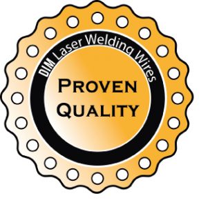 Qualitätssiegel DIM International Laserschweißdrähte