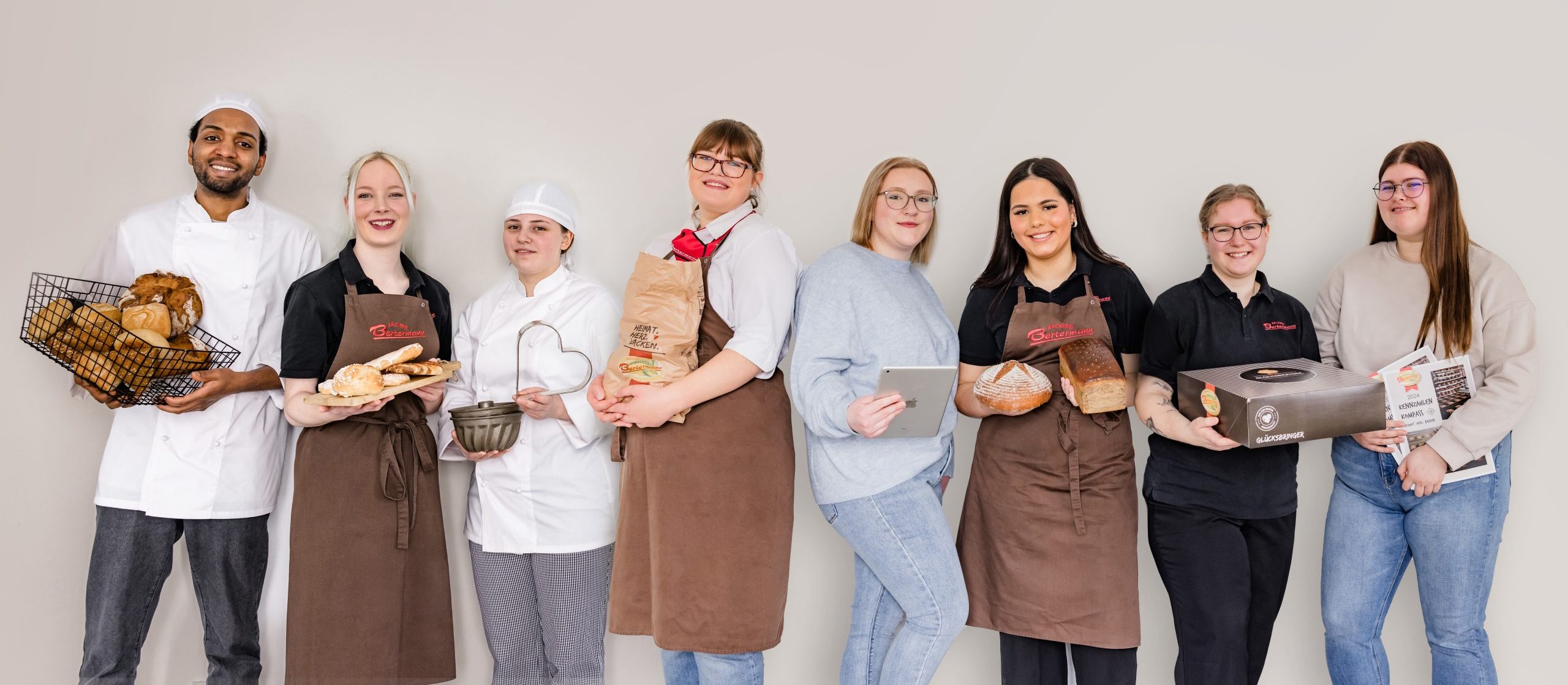 Auszubildende im Team