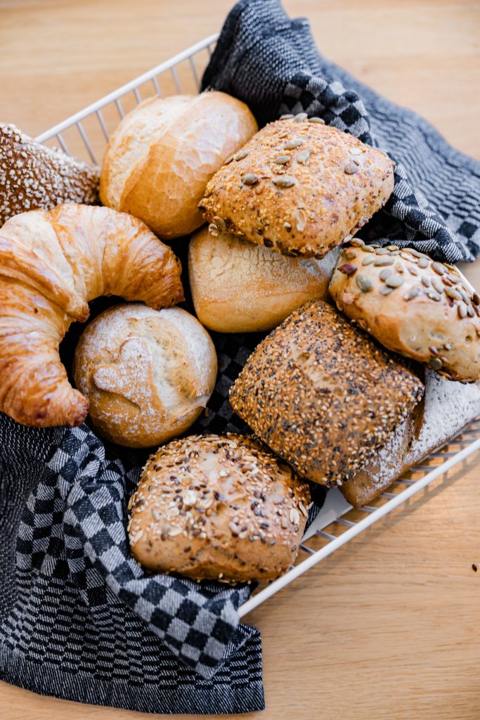 Frühstücks-Buffet in der Filiale Dützen