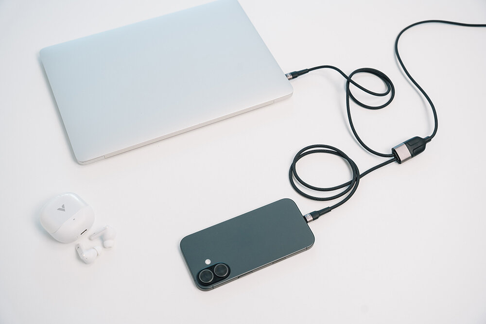 Dual USB-C-Kabel