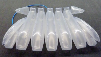 Prototyp Aufblasstruktur