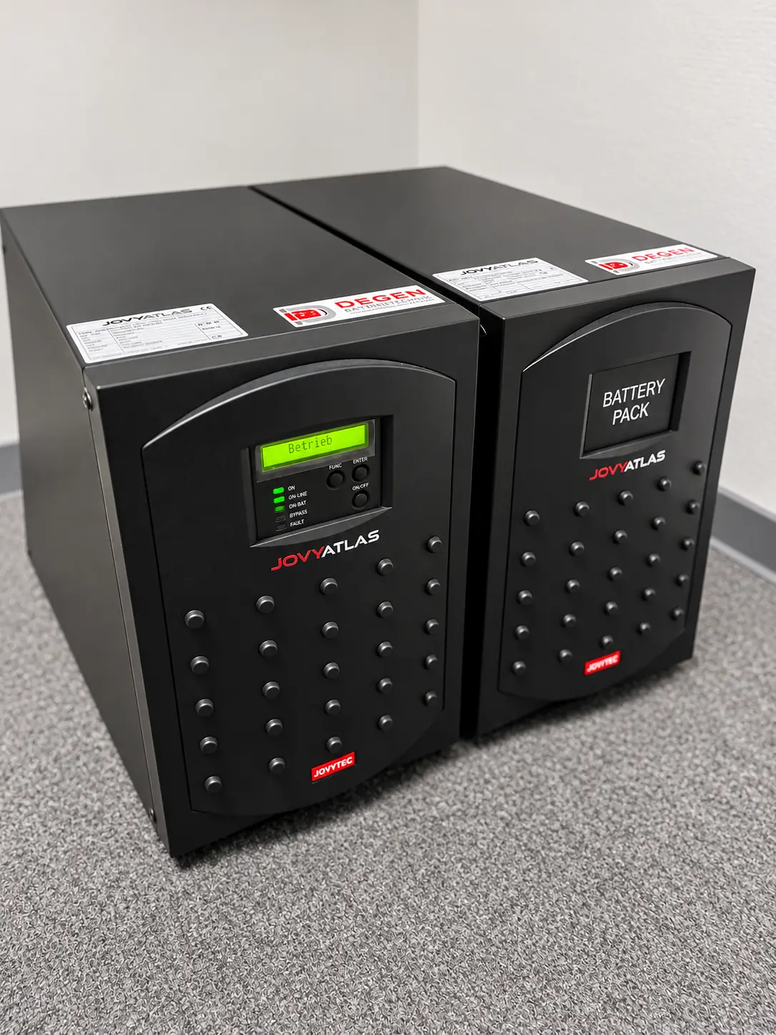 Externes Batteriepack für USV-Anlage (JOVYATLAS)