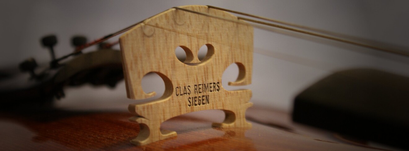 Clas Reimers in der Werkstatt