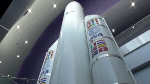 Raketenmodell Ariane 5 (1:5)