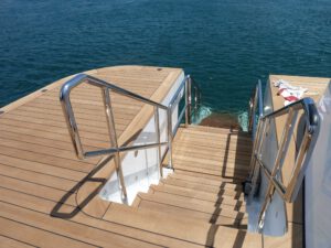 Vollautomatische Badetreppe