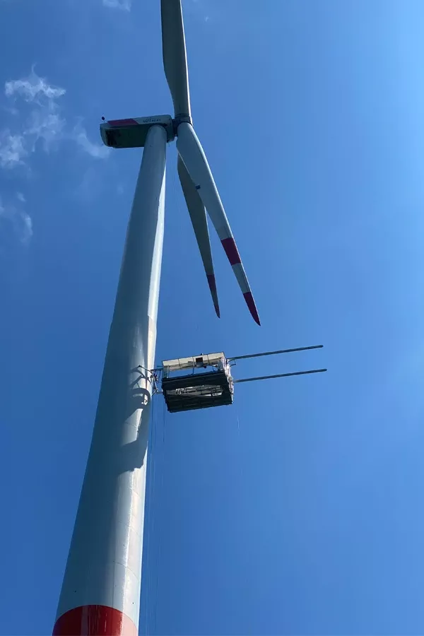 Rotorblattinspektion / Gondelbegutachtung