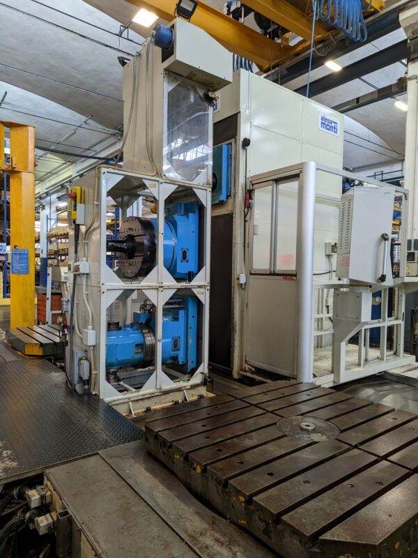 MONTI M 20-2 Tavole Bettfräsmaschine, Tisch 6000×1500 mm