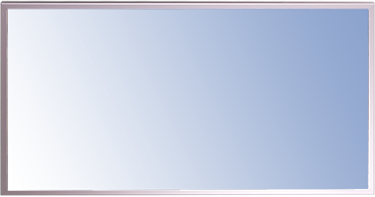 Mirror heating panel