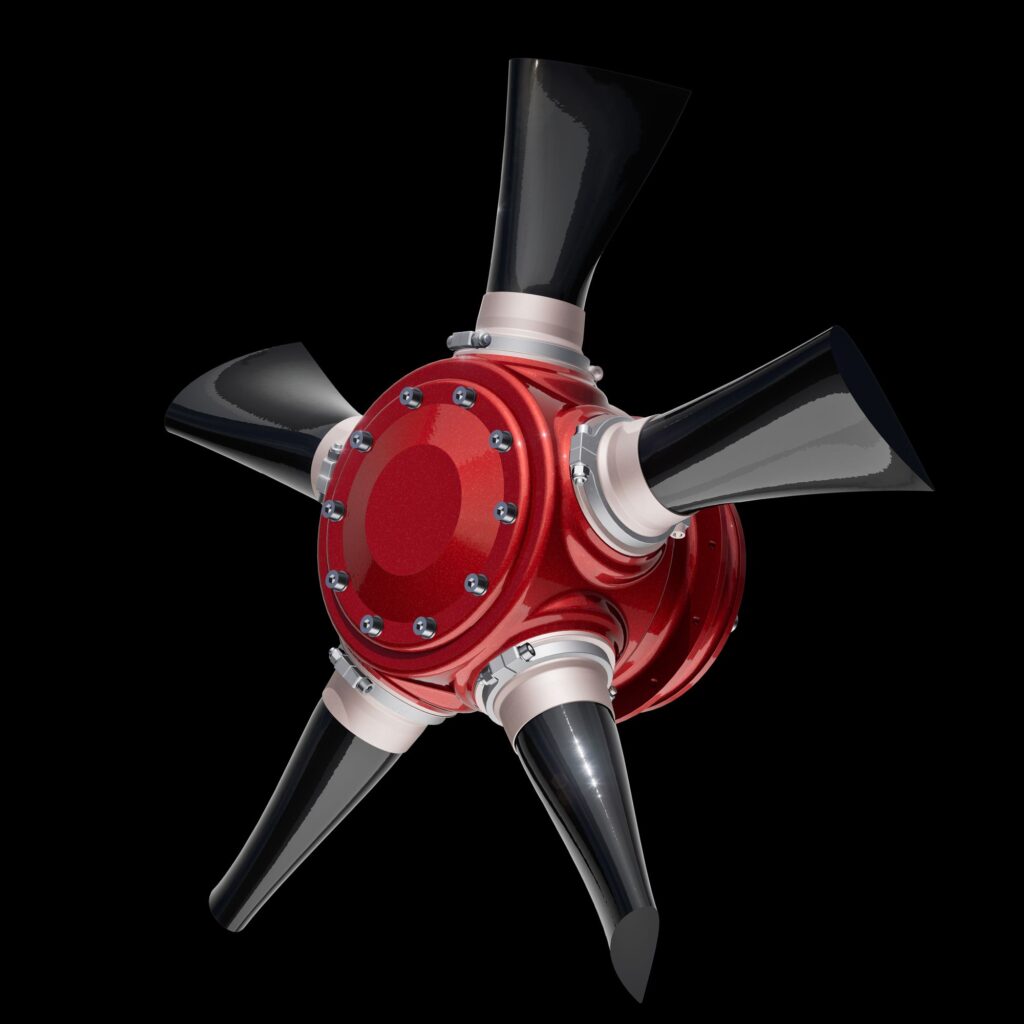 Carbon-Propellerblätter H42 (5-Blatt)