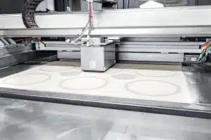 S-Print Pro Bauplattform mit Druckkopf
