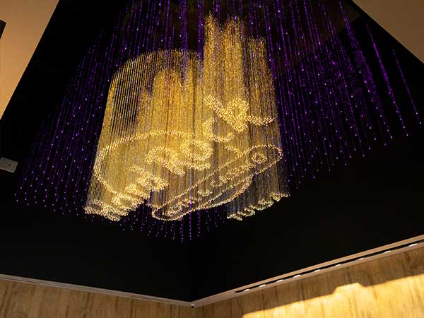 Faseroptik-Beleuchtung in Entertainment- und Hospitality-Venues