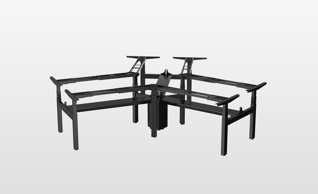Sit-stand desk system