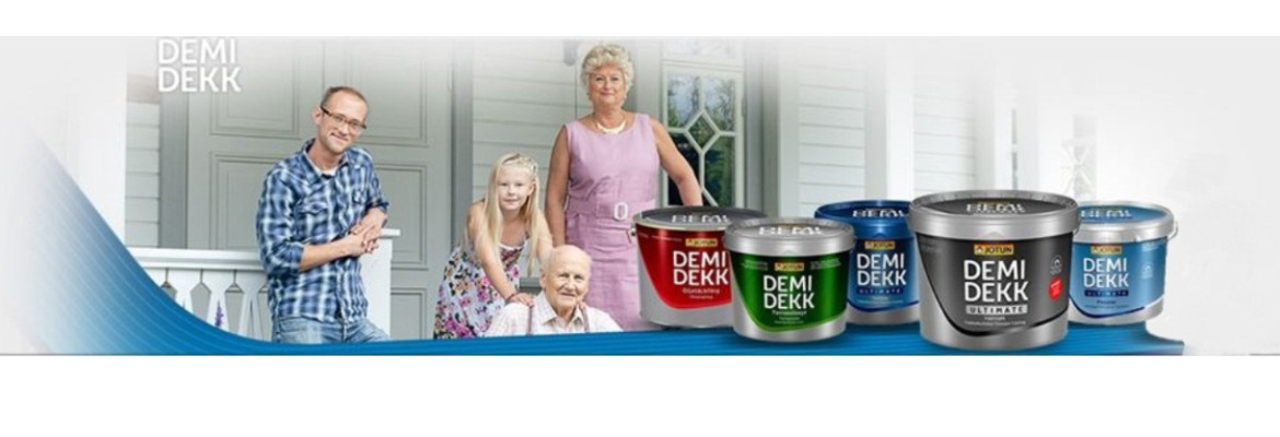 Jotun Demidekk Farbpalette