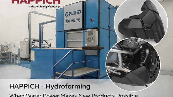 Hydroforming: Umformung mit Drücken über 2.000 bar