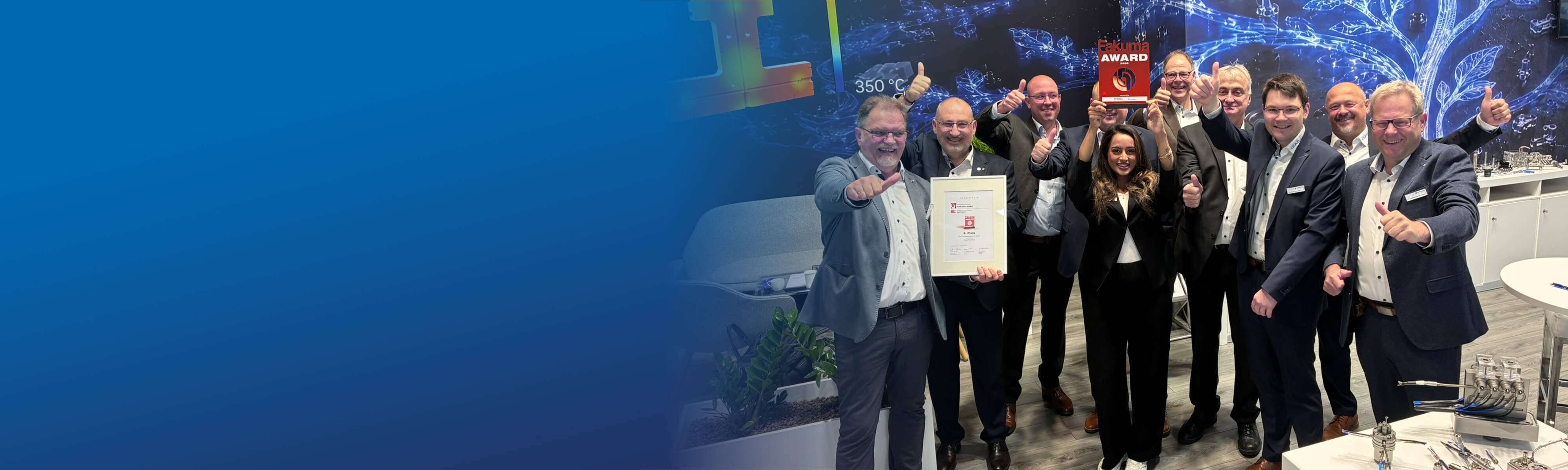 GÜNTHER auf der FAKUMA – Auszeichnung der CLUSTERFLOW-Düse