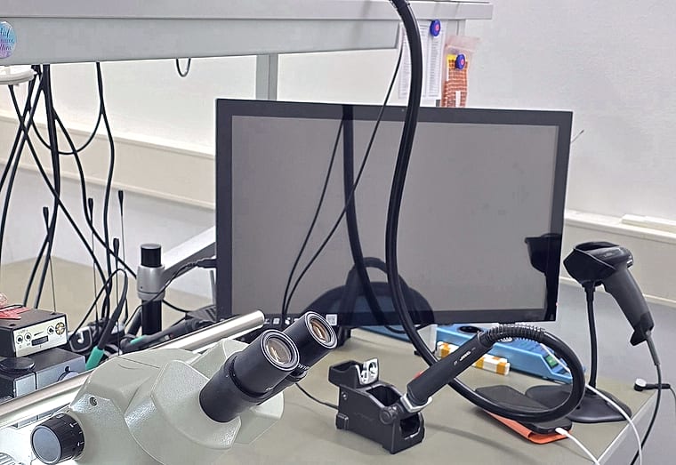 Handlöt- und Rework-Platz