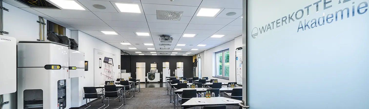 Schulungsraum der WATERKOTTE Akademie