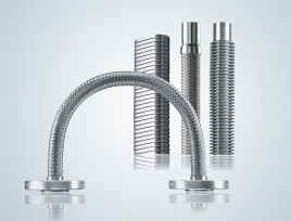 Metallschläuche (Wellschläuche, Wickelschläuche, Sanitärschläuche)