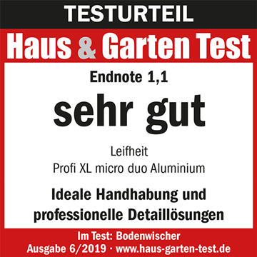 Bodenwischer Profi XL micro duo