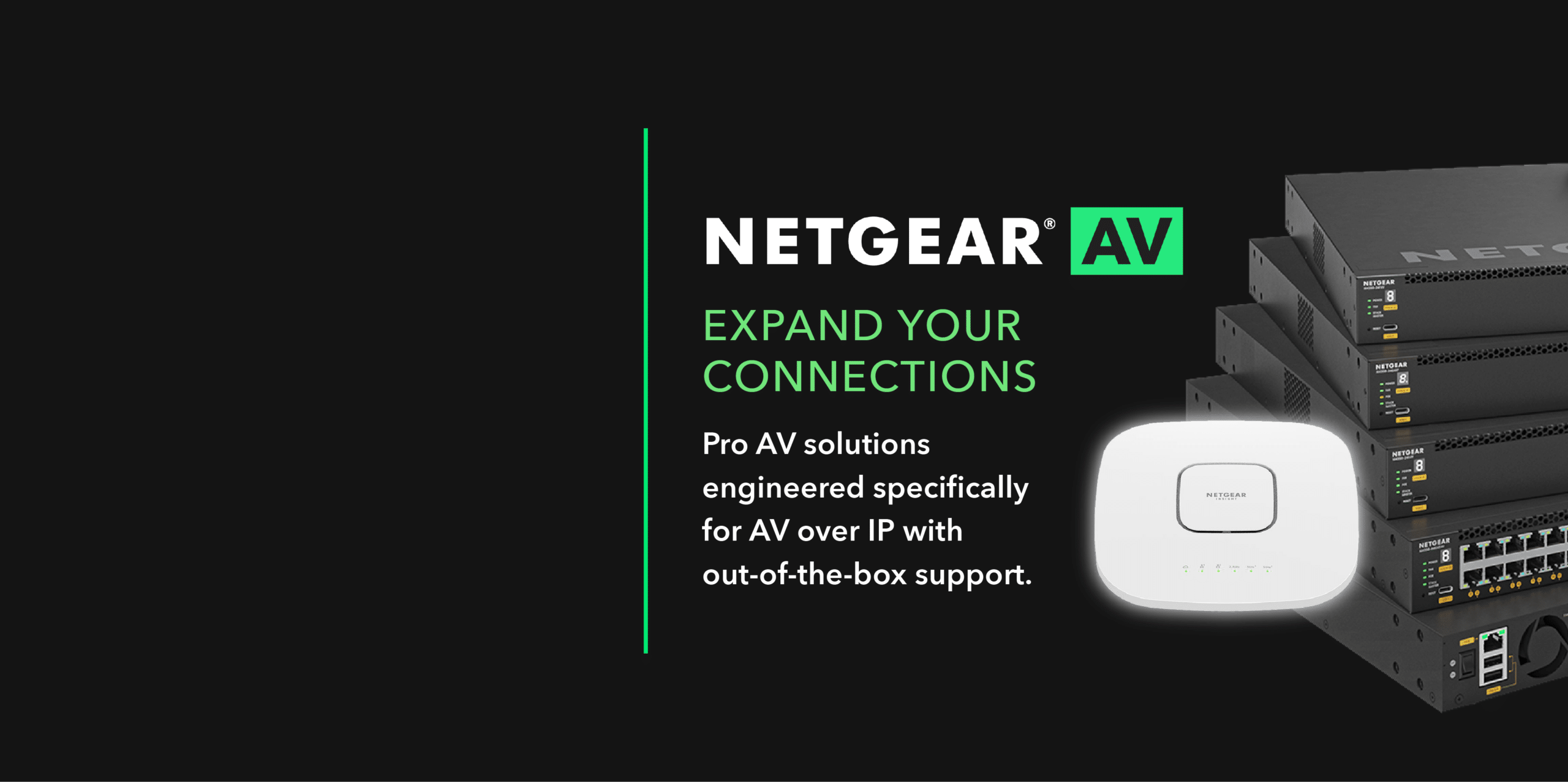 NETGEAR M4350 – RAVENNA-fähige Switch-Serie