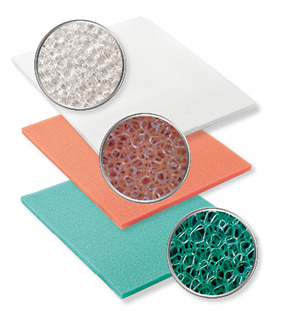 LIGASANO®-Schaumstoffverbände (weiß, orange, grün)