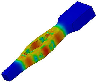 FEA-Simulation eines Press-Fit-Terminals