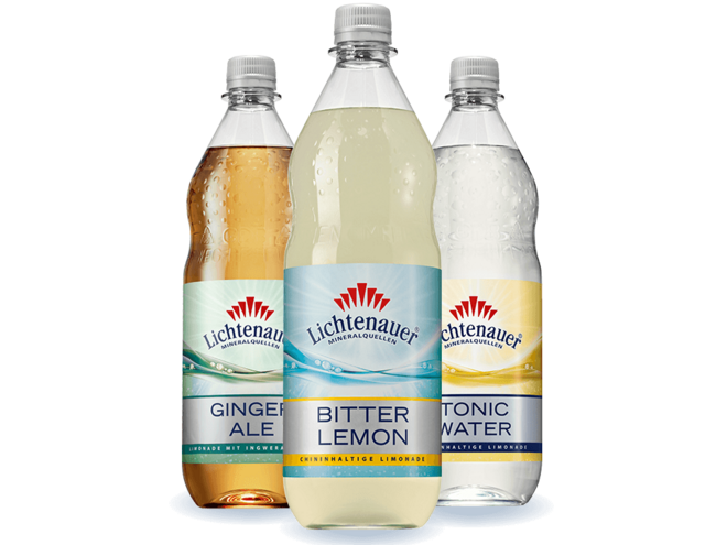 Lichtenauer Bittergetränke (Tonic Water, Ginger Ale, Bitter Lemon)