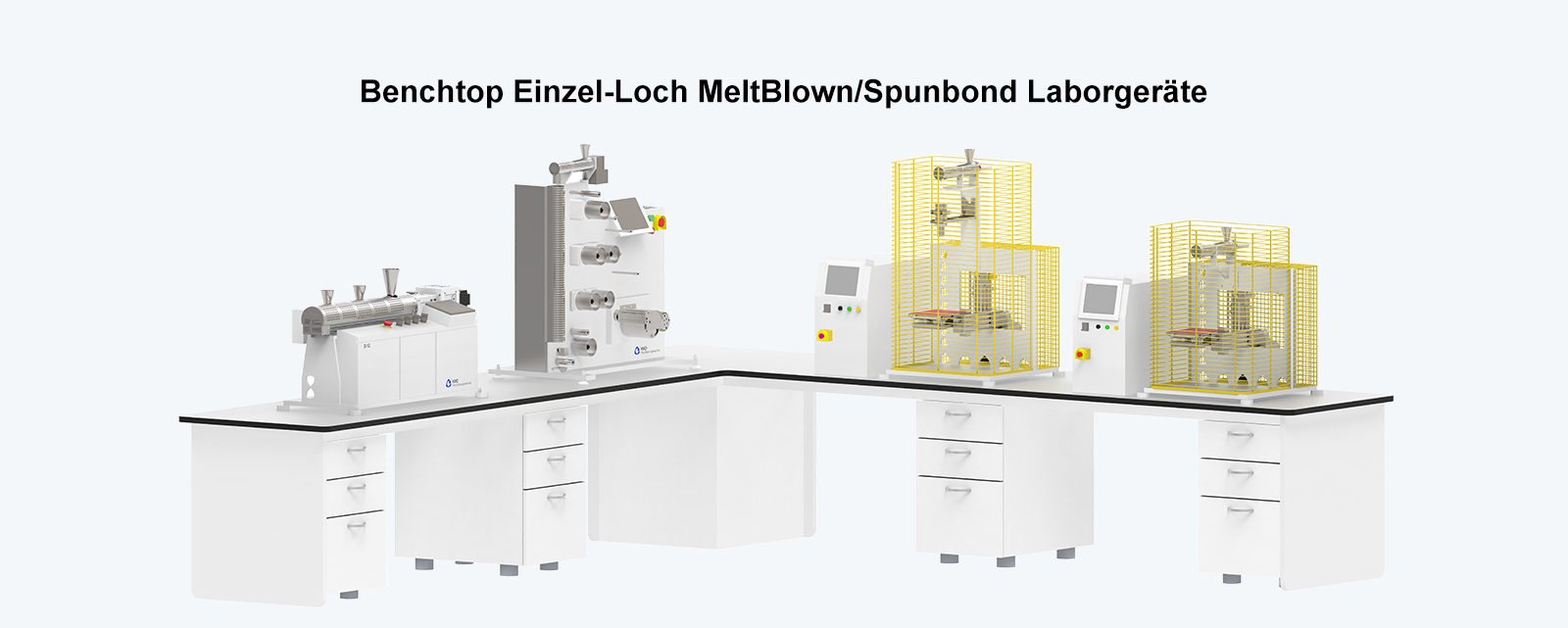 Spunmelt Nonwoven Lab Equipment (Benchtop Mini)