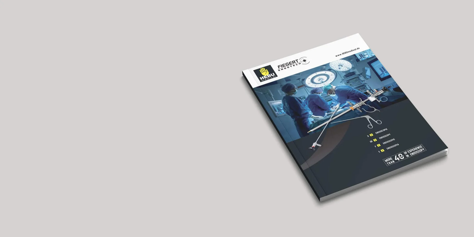 Produktkatalog für medizinische Instrumente