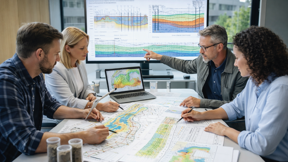 Geologen und Planer – Messdaten und revisionssichere Dokumentation
