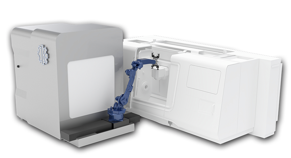 Robot cell multimatic