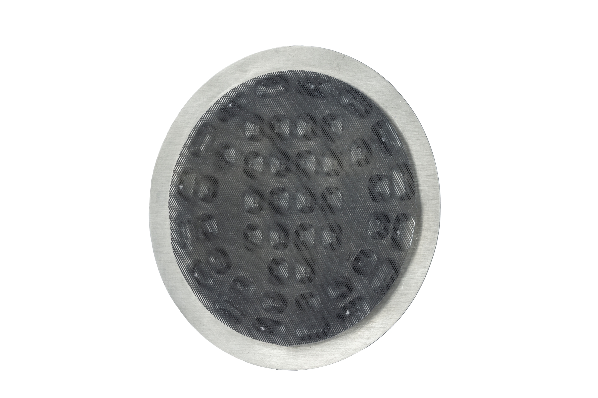 Electrode unit for alkaline electrolysis
